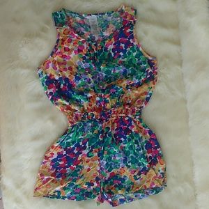 Girls Short Romper